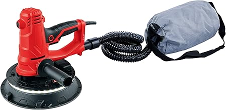 Ponceuse A Platre 1200w Electrique Silex Sac Aspiration Integree 1 Set D Outil 2 Balais De Charbon De Remplacement 6 Disques En Papier De Verre Grains Varies Amazon Fr Bricolage