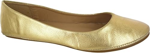 gold flat shoes uk