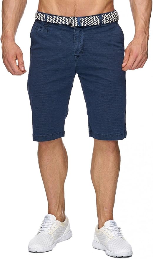 Men's Bermuda Shorts Stretch Chino Casual Look Brand Quality Amazon.co