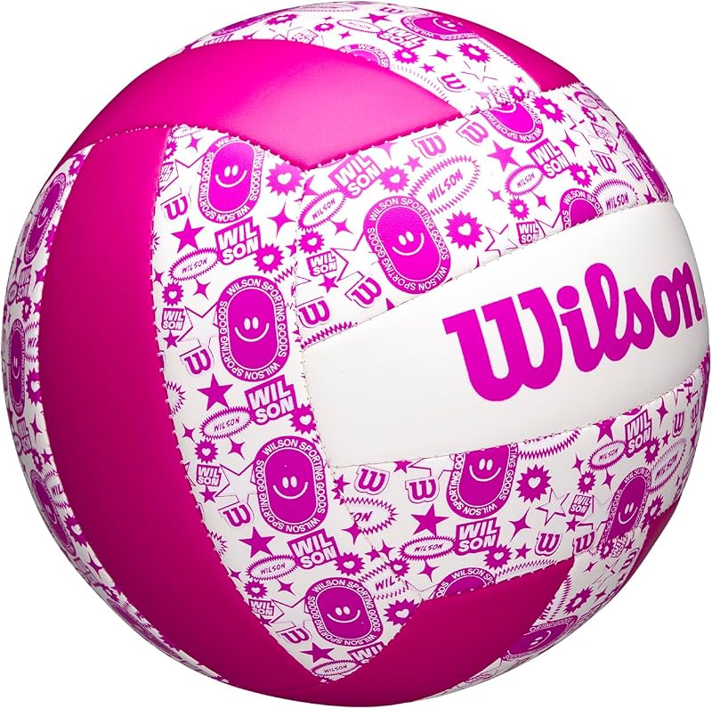 Voleibol Stamp, Couro Sintético, Arrojado e Brilhante, Desempenho Fiável, Tecnologia de Proteção de Ar, Tamanho Oficial, Cor Roxo e Branco