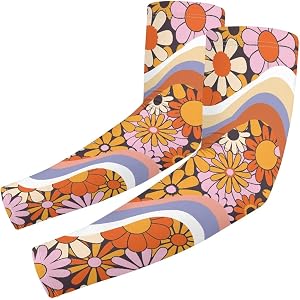 Taierverra Arm Sleeve UV Protection for Men Women Cooling Compression | Golf Basketball Gardening Arm Sleeves Tattoo Covers