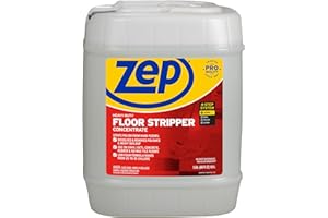 Zep Heavy-Duty Floor Stripper Ammonia Free Concentrate - 5 Gallon (1 Pail) ZULFFS5G - Dissolves and Removes Polish and Heavy Buildup from Hard Floors, Use on Vinyl (VCT), Concrete, Rubber, and No-Wax