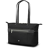 Samsonite Mobile Solution 2 Tote - Laptop & Work Tote with Removable Padded Laptop Sleeve, Interior Organizer Pockets, Front & Exterior Pockets, StackIt™ Strap, Travel & Everyday Bag - Black