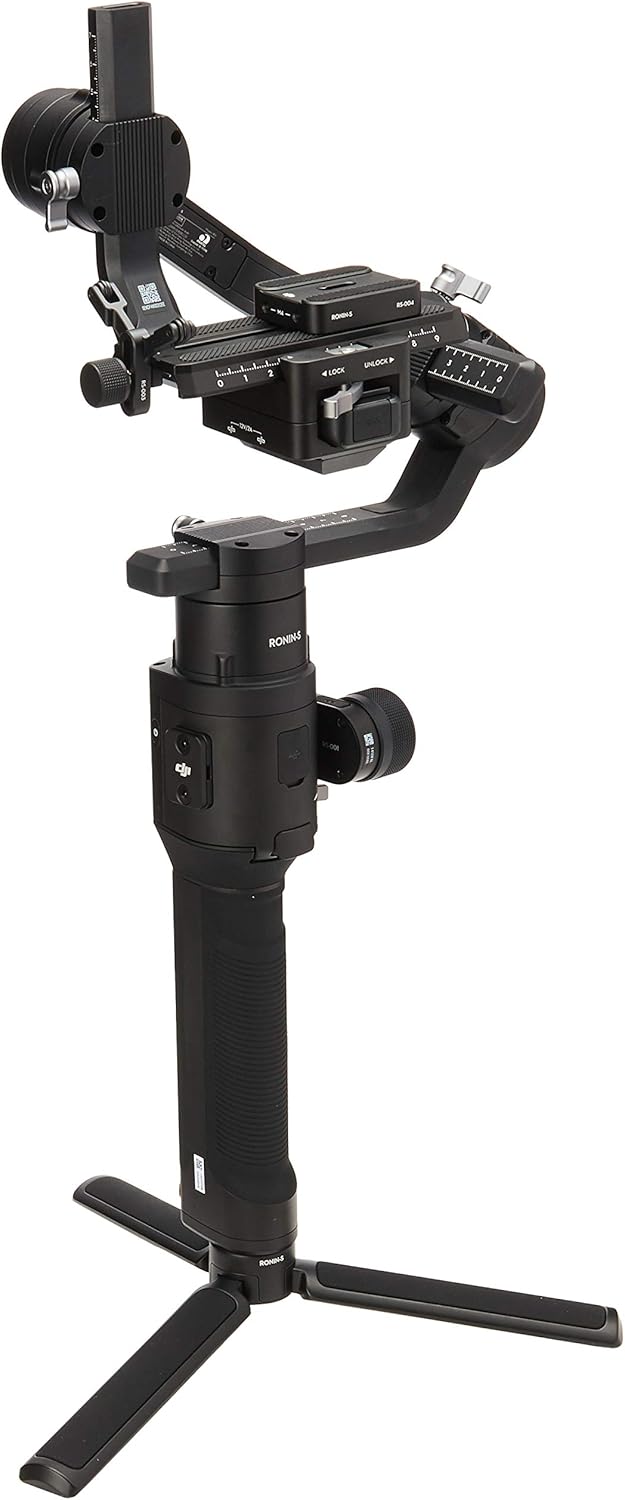DJI Ronin-S - Camera Stabilizer 3-Axis Gimbal Handheld for DSLR Mirrorless Cameras up to 8lbs / 3.6kg Payload for Sony Nikon Canon Panasonic Lumix, Black : Camera & Photo
