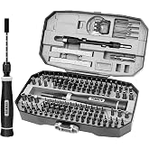 STREBITO 153 in 1 Small Magnetic Screwdriver Set, Precision Screwdriver set | 140 Precision Bits, Practical Accessories, Compact Case, Electronics Tool Kit for Computer, PC, Laptop, PS5, Xbox, Jewelers