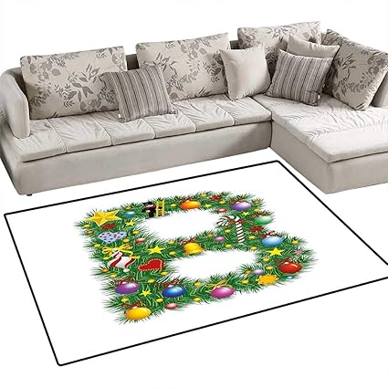 Amazon Com Letter B Room Home Bedroom Carpet Floor Mat Tasty