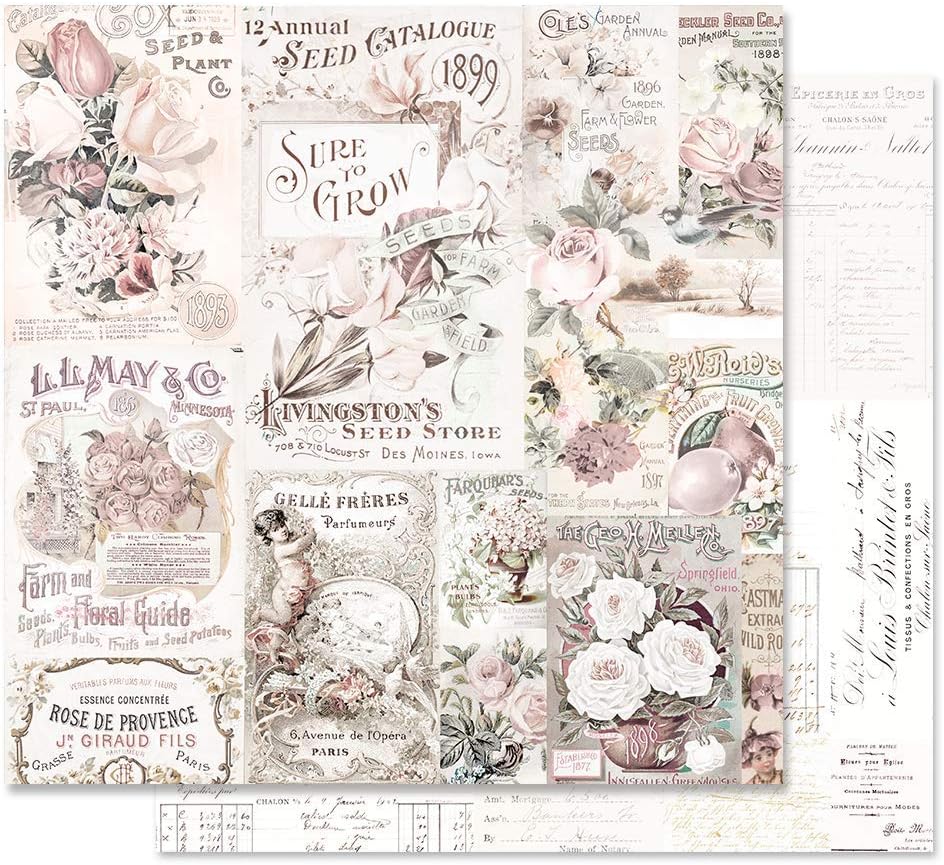 Lavender Frost 12x12 Sheet - My Lovely Garden