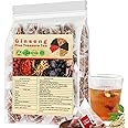 Ginseng Five Treasure Tea - Kidney Tea Formula Ginseng Five Treasure Wubao Herbal Cleanse Chinese Teas for Men Women (1Pack(25Bags))