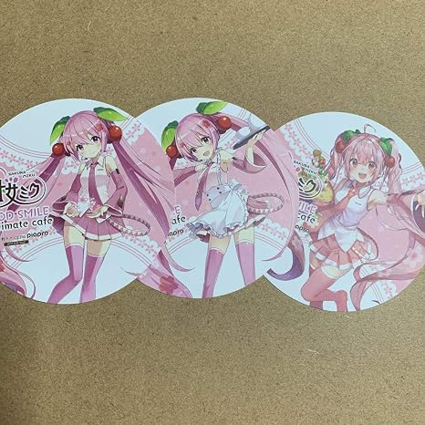 Amazon Co Jp 桜ミク アニメイトカフェ コースター ホビー 通販