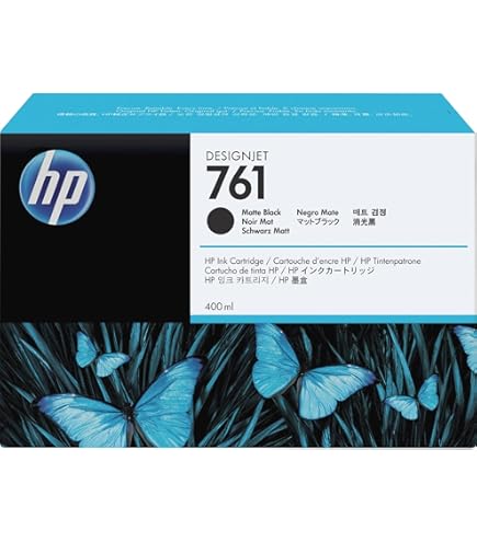 HP DesignJet 761 純正インク マットブラック775ml HP® 761 775-ml Matte Black DesignJet Ink Cartridge (CM997A)