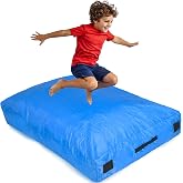 SaferBounce Crash Pad for Kids Sensory | Big 5Ft x 5Ft, 3Ft x 4Ft Or 3Ft x 3 Ft | Autism Sensory Crash Mat Jumping &amp; Play | Crashpad | Soft Foam Landing Pad | Giant Pillow Mat | Climbing &amp; Gymnastics