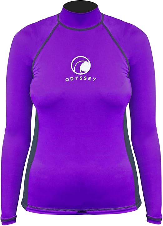 Odyssey Ladies Long Sleeve Rash Vest Amazon.co.uk Clothing