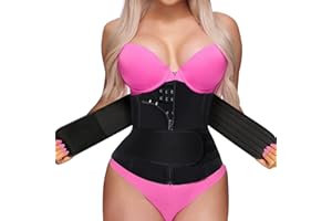 GainKee Clip and Zip Waist Trainer Corset Women Neoprene Worked Out Sweat Vest Body Shaper