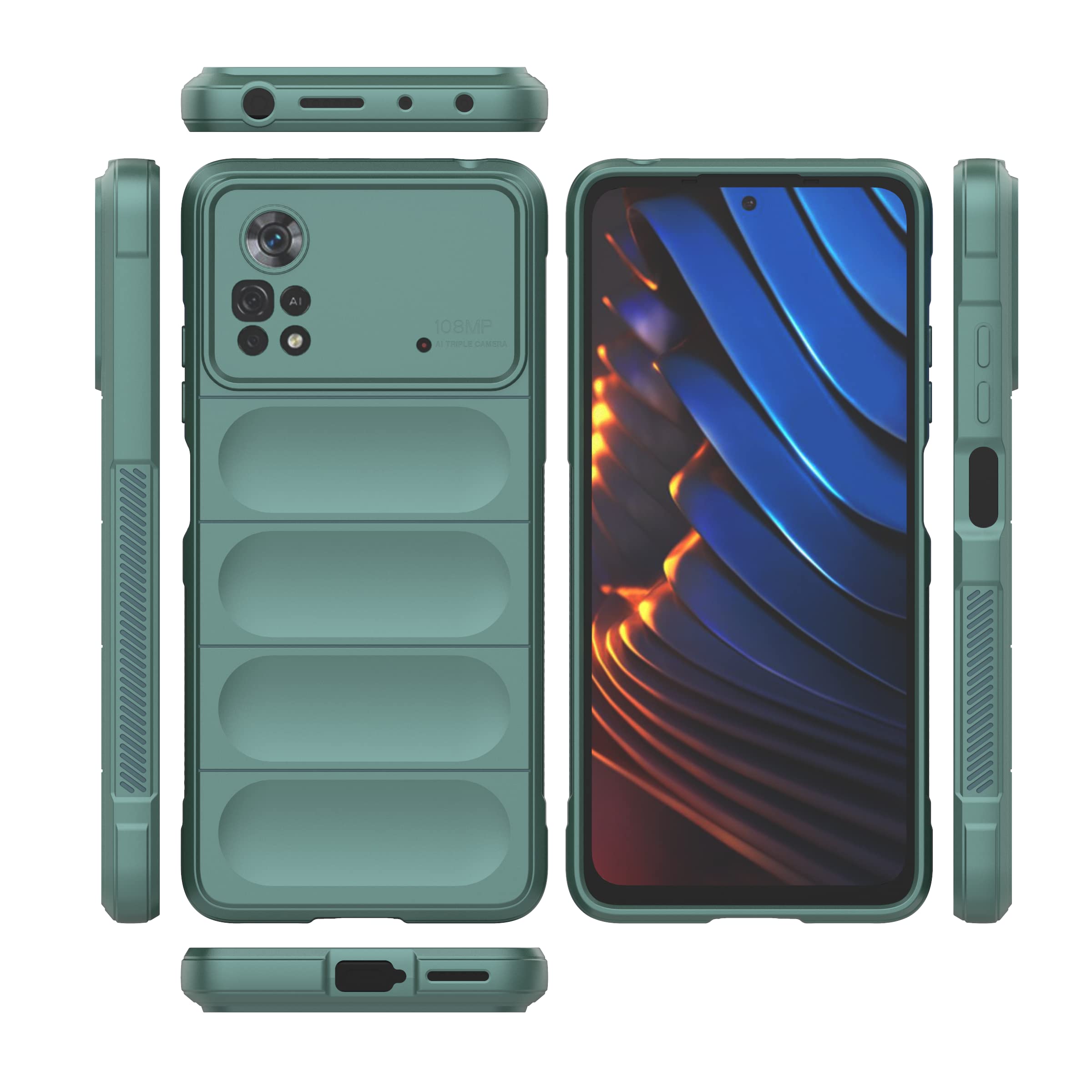 Elubugod Case for Xiaomi Poco X4 Pro 5G Case