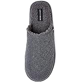 Lucky Brand Mens Boxed Stitched Scuff Slippers