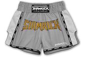 SIAMKICK Elite Muay Thai Shorts for Men Women Boxing Kickboxing High Grade MMA Fight Clothing Training Workout Trunks