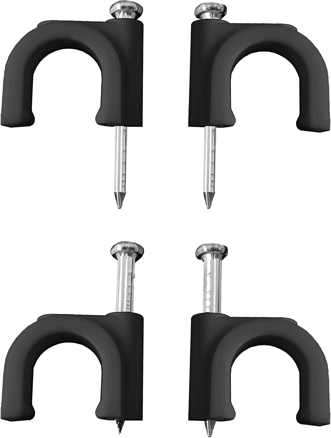 GRAPA NEGRA CABLE MANGUERA TUBULAR 2x2,5 Nº 8 (CAJA 100UNI): Amazon.es: Iluminación