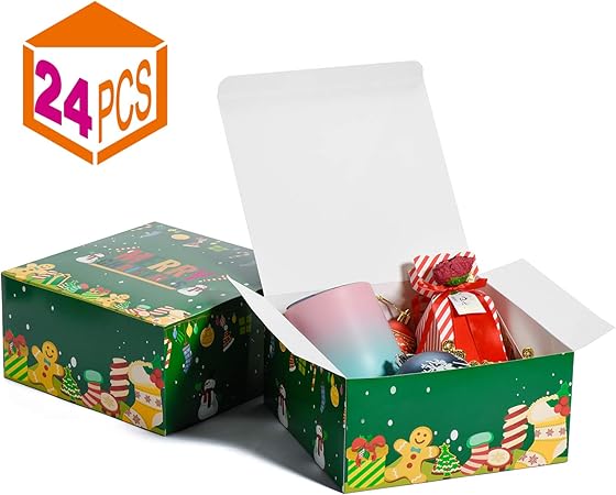Amazon Com Mesha Gift Boxes Christmas Boxes For Gifts 8x8x4 Inch