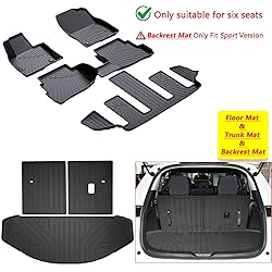 LJWAITO Floor Mats & Cargo Liners for 2016-2022