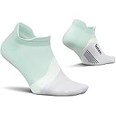 Feetures Elite Light Cushion No Show Tab Athletic Ankle Socks - Sport Sock with Targeted Compression