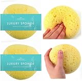 SPA Luxury Bath Sponge XL Soft Shower Exfoliating Gentle Body Wash view 2