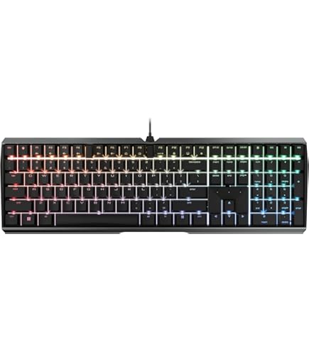 BLACK ＆Cherry CHERRY MX 10.0N RGB Keyboard backlit USB US key switch CHERRY MX