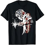 Welder American Flag USA Patriotic Welder Gift T-Shirt