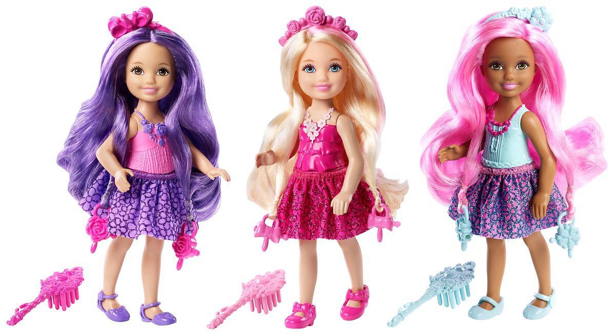 Buy Barbie Long Hair Chelsea Assortment Multi Color Online At Low
