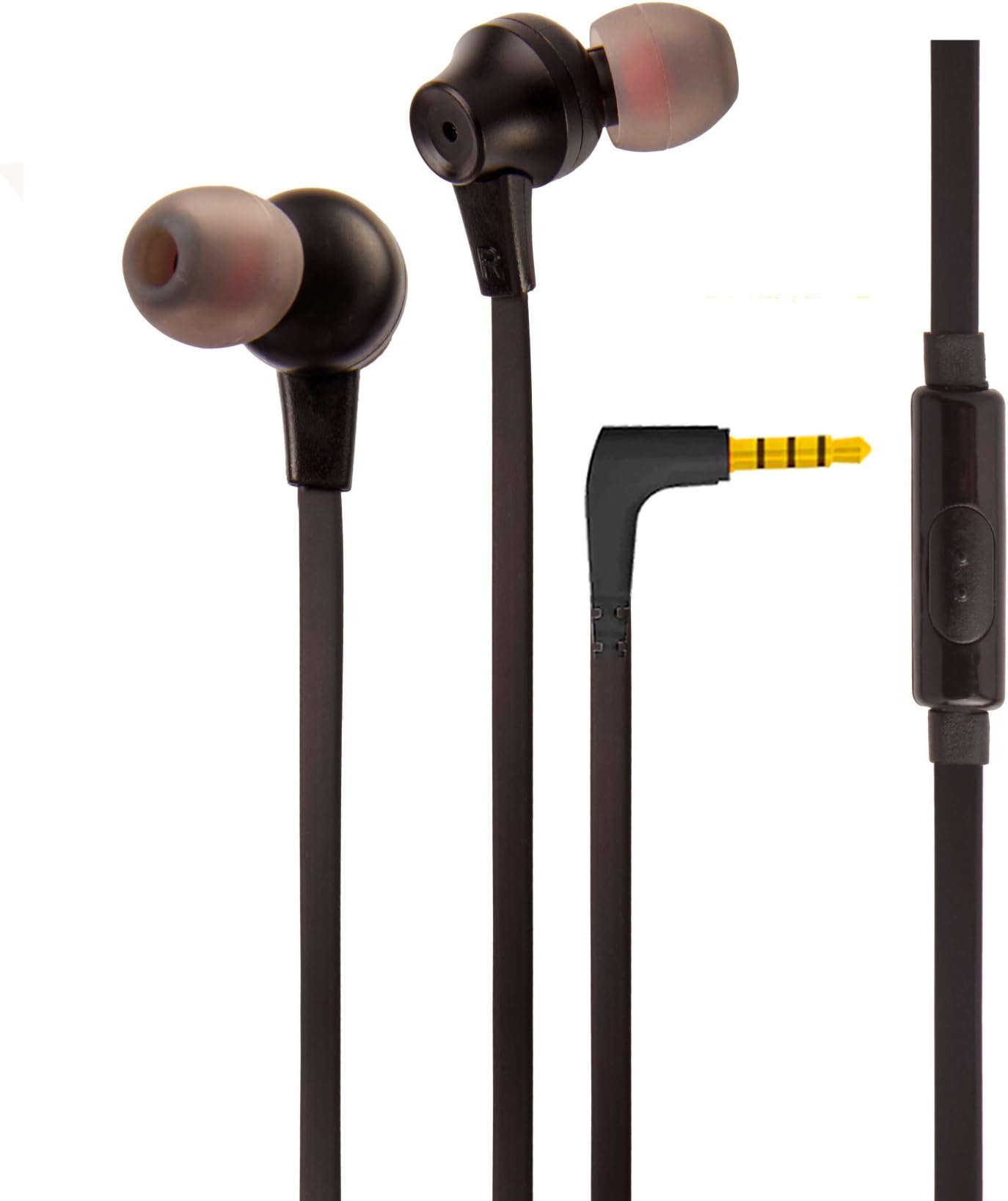 Envent Beatz 307 in-Ear Headphone with Mic (Metallic Black)