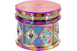 ShauBaby Spice Grinder, 2.5-Inch Zinc Alloy Grinder with Storage Container