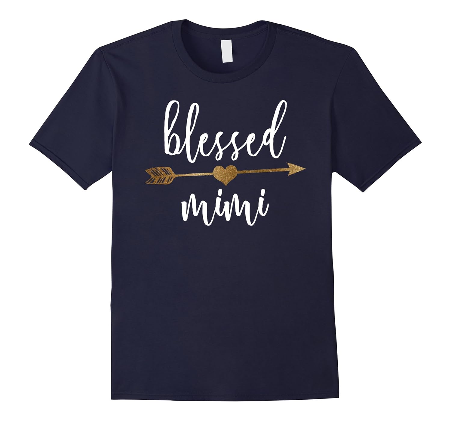 Cute Gold Arrow Blessed Mimi Shirt Thanksgiving Shirt-Rose