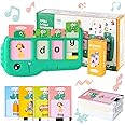 Talking Flash Cards for Toddlers 2-8: Alphabet Learning & Spelling Games with 224 Sight Words - Montessori Sensory Toys for Preschool Boys & Girls, Speech Therapy Toys for Kids with Autism, Ideal Gift