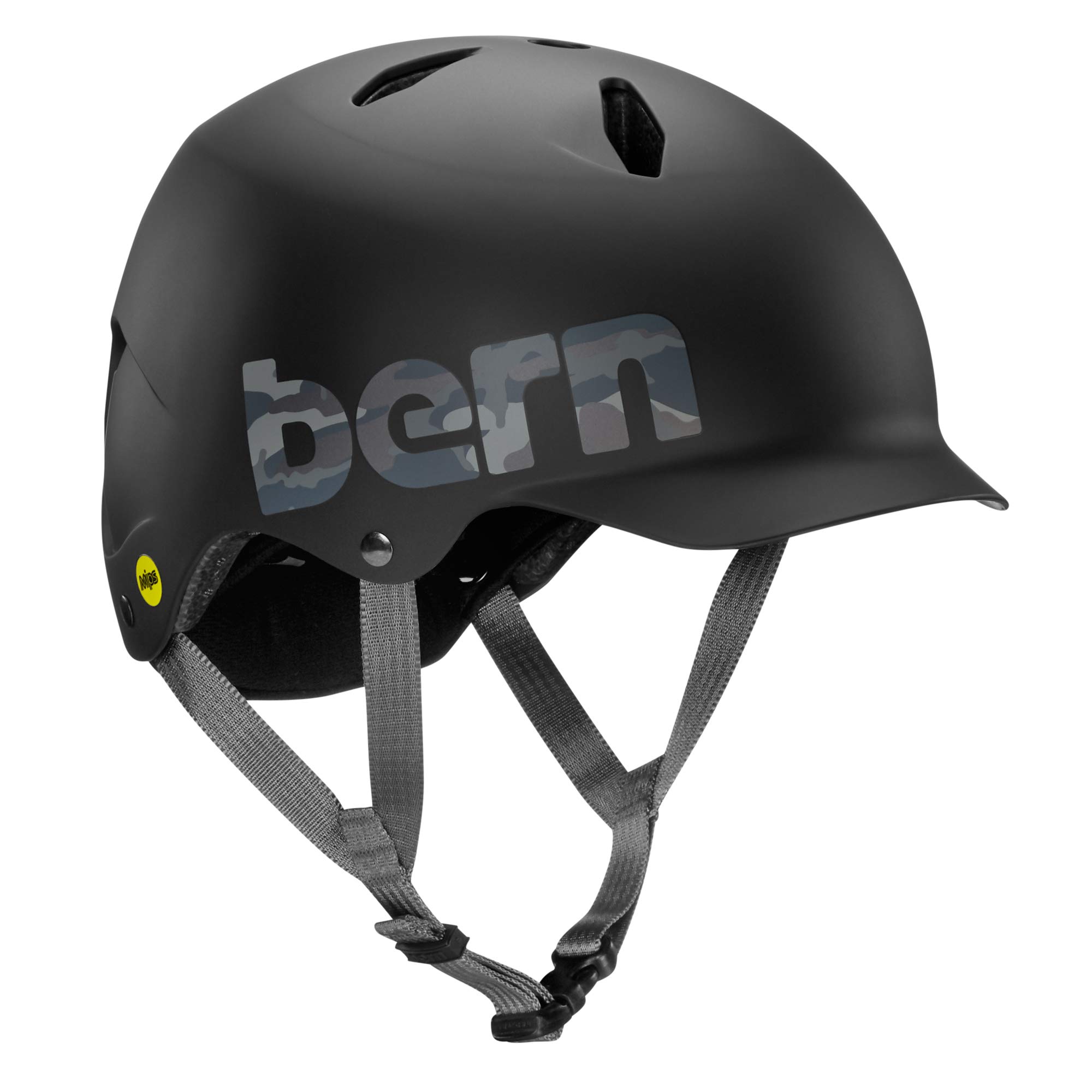 Bern Bandito EPS MIPS Youth Helmet - Satin White Galaxy - S/M