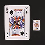 M.Y Giant A4 Deck of Playing Cards Waterproof Outdoor Garden Games view 3