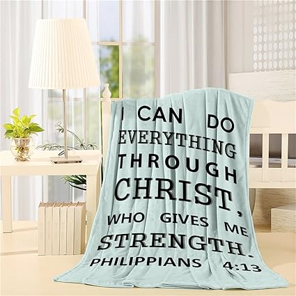 Buy Youngkids Luxury Fleece Throw Blankets On Sofa Easter Christian Bible Verse Soft Plush Flannel Blanket For Couch Bed Chair 50x60inch Online At Low Prices In India Amazon In
