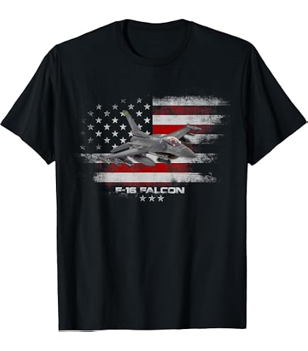 Amazon.com: F-16 Shirt Military Air Force F16 Fighter Jet Tee T