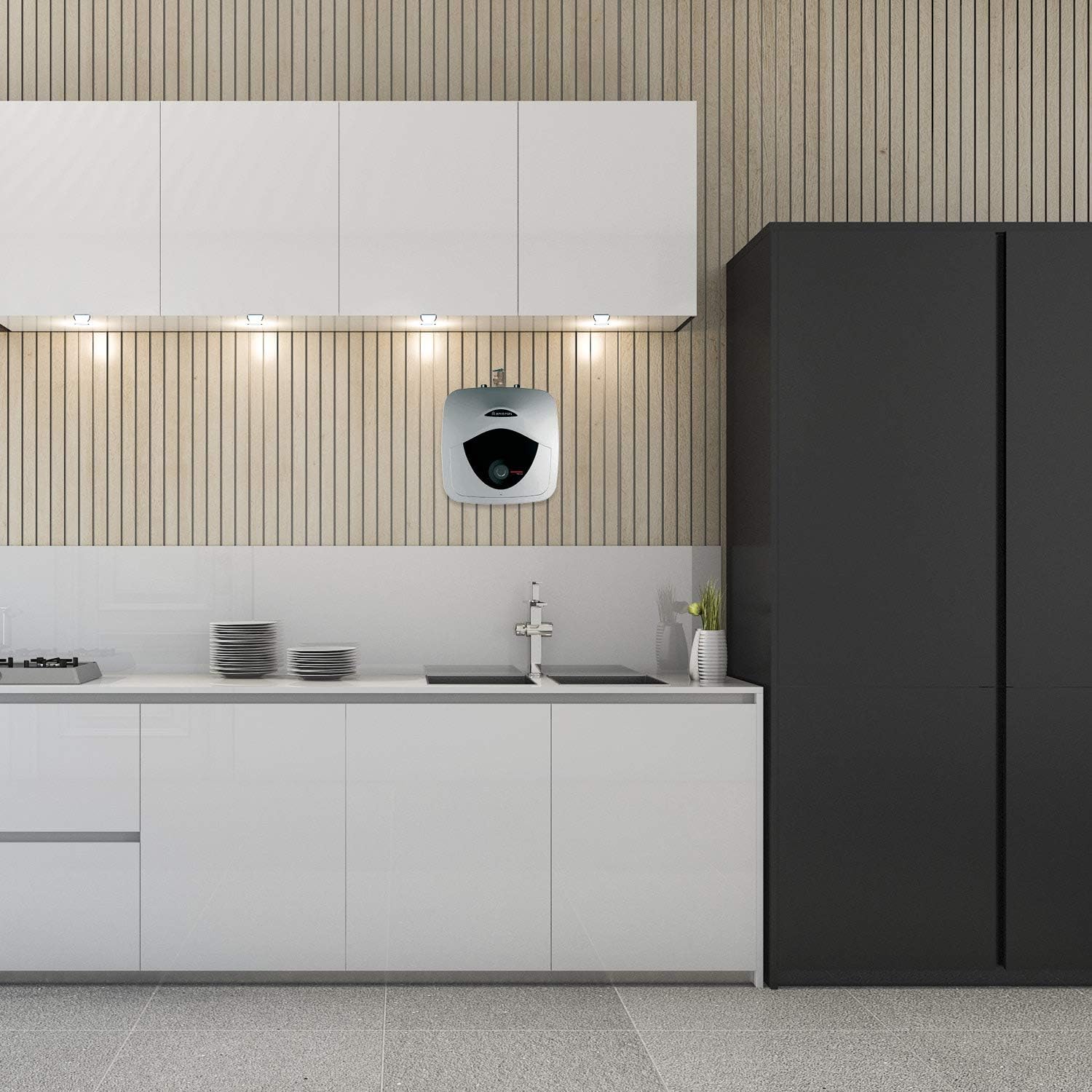 Ariston Andris 4 Gallon 6 Year 120-Volt Corded Point of Use Mini-Tank Electric Water Heater - - 