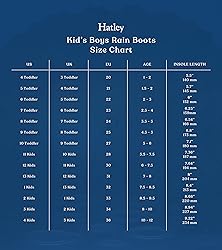 Hatley Boy's Rain Boot, Sharptooth Rex, 1 Big Kid
