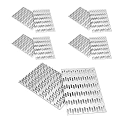 10-Pack 4x6 Inch Pronged Truss Plates, Galvanized