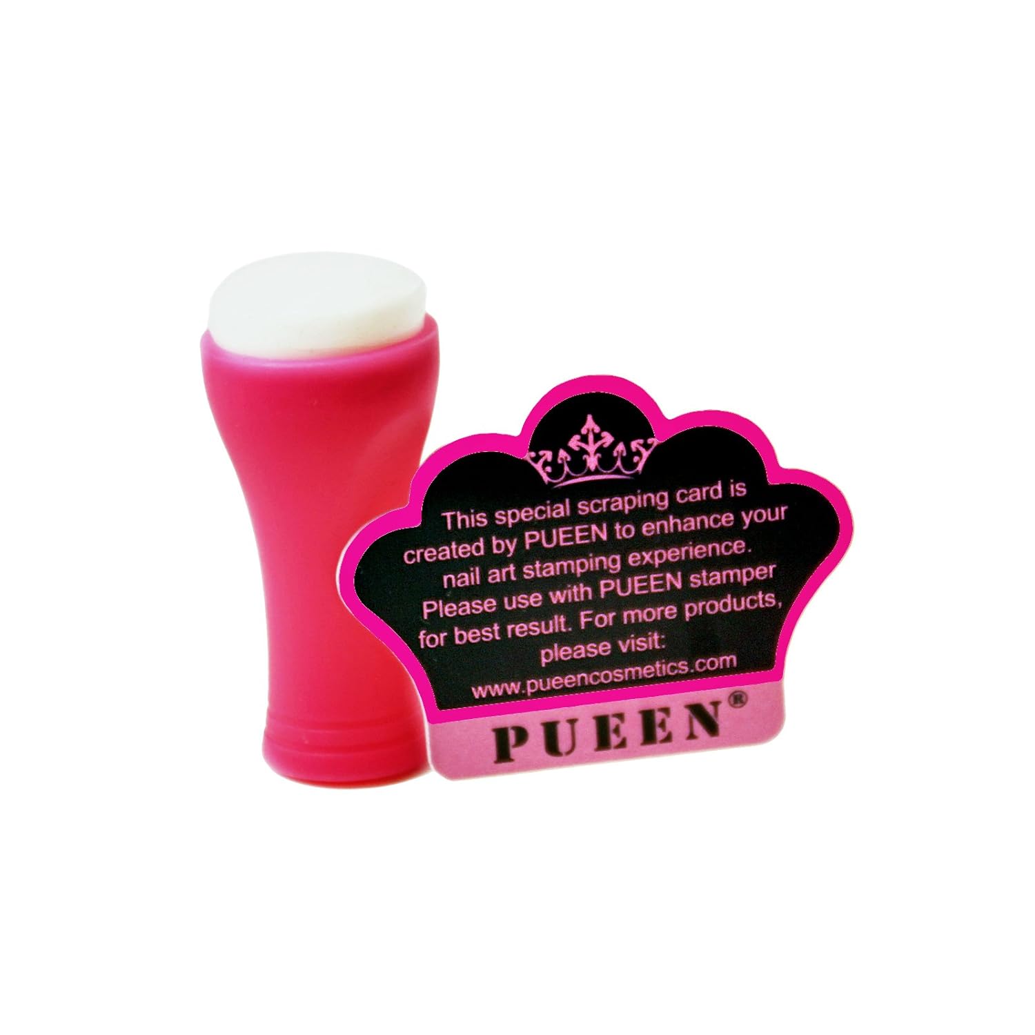 Amazon Com Pueen Nail Art Super Soft Squishy Silicone Stamper And Scraper Set Stamping Tools Bh000026 Nail Art Equipment Beauty