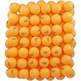100ct 3-Star Orange Practice Ping Pong Balls Advanced Table Tennis Balls | ABS, Durable, Holds up Through Hours of Play. Orange Balls is easier to Track. Perfect for Practice and Ball Machine Drills.