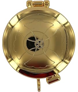 Holyart Estuche de Piel con portavi?Tico s?mbolo del Buen Pastor ...