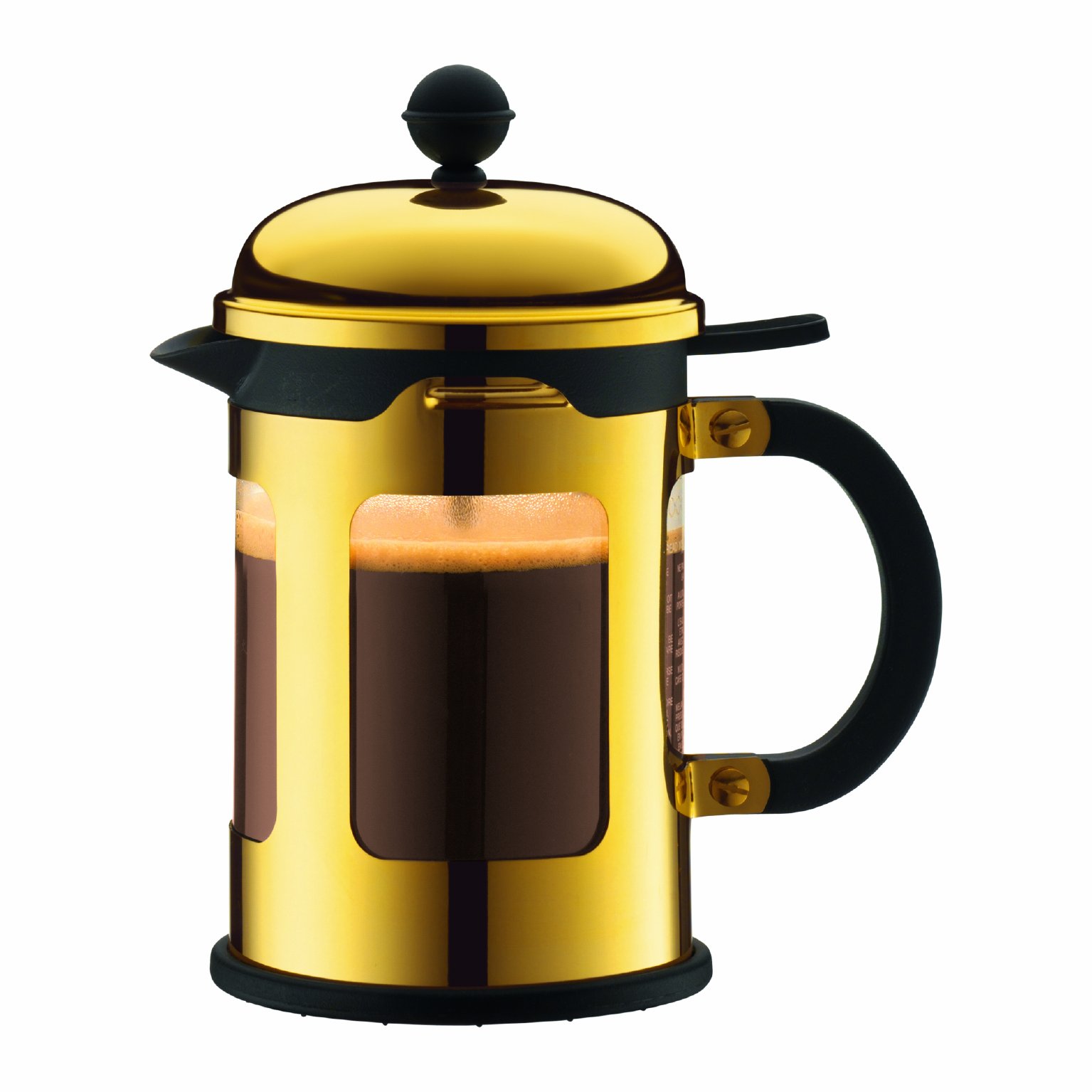 BODUM "Chambord" 4 Cup French Press Coffee Maker, Gold, 0.5 Litre — image 1