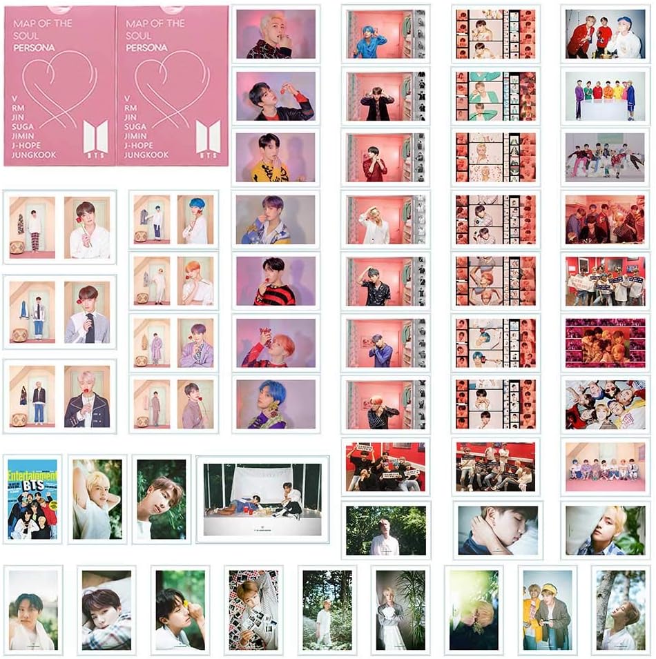 CAR-TOBBY New KPOP Bangtan Boys Love Yourself Answer Album Paper Photo Cards Autograph Photocard