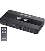 Amazon.com: Cable Matters Dual 4K 60Hz USB C KVM Switch for 2