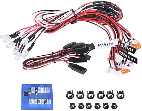 rc car flashing light