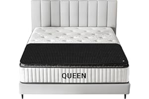 KLASLAV Grounding Mat for Bed, Breathing Grounding Mattress Pads, Full Body Grounding Mat for Efficient Sleep, Reduce Stress Sleeping Sheet (Black, 27 * 78IN)