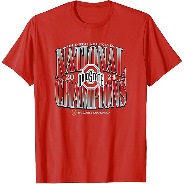Ohio State Buckeyes 2024 National Champions CFP Winners Tank Top - Officially Licensed Red Apparel