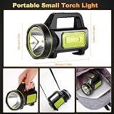 Porcyco LED Torch 1000LM Rechargeable USB 1200mAh IPX5 Waterproof 2 Modes view 7