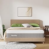Novilla King Size Mattress, 12 Inch Gel Memory Foam King Mattress in a Box for Pressure Relieving & Cooling Comfort, Triple F